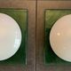 Pair of Italian glass wall sconces, Vétri Murano, 1980