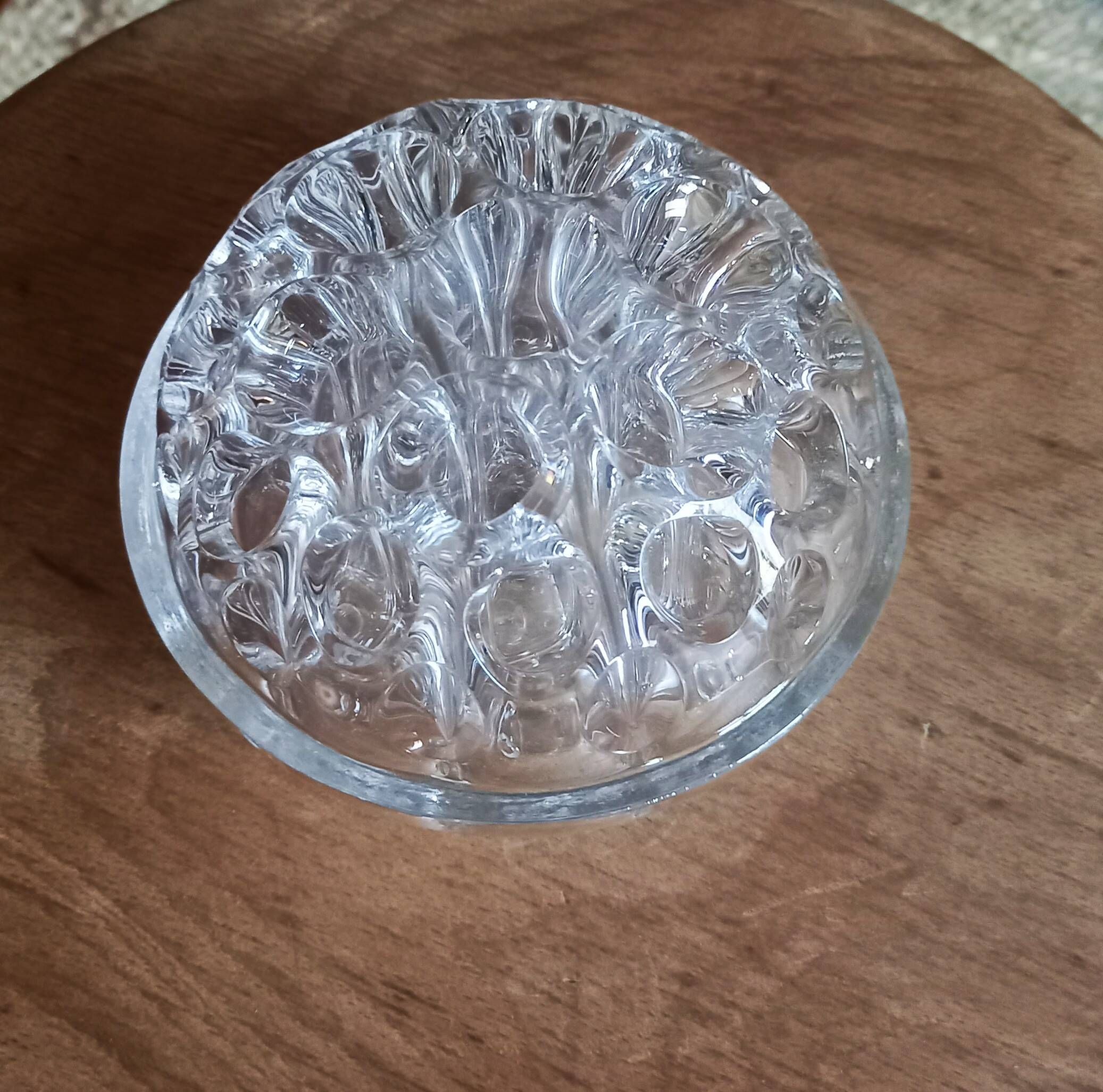 Round flower pick 20 vintage glass sunflowers