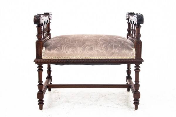 Seat, France, around 1900. After renovation.