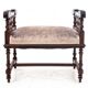 Seat, France, around 1900. After renovation.