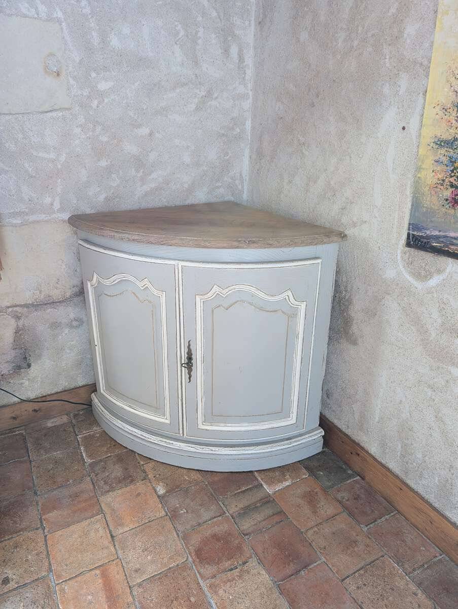 Antique corner cabinet