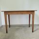 Parisian table in oak and pitch pine