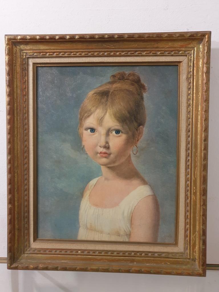 Painting portrait by Pierre Narcisse de Guérin