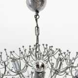 XL Chrome "Sputnik" chandelier