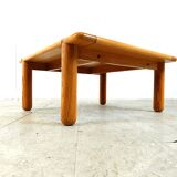 Mid century wooden coffee table, 1970s