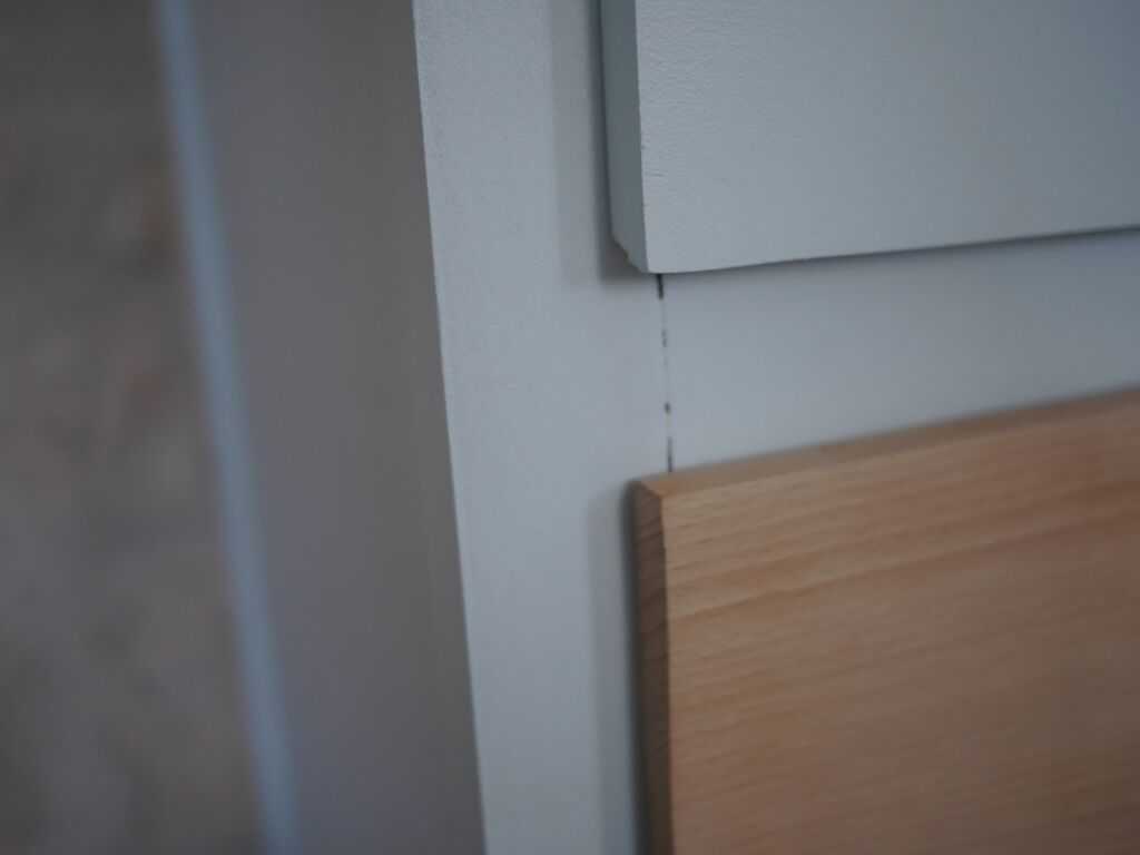 Green vintage Dresser and wood