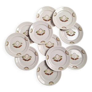 assiettes à dessert