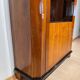 Biedermeier Bookcase in Walnut & Glass, Austria, 1825