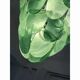 Modern Green Petals Murano-Style Glass Chandelier