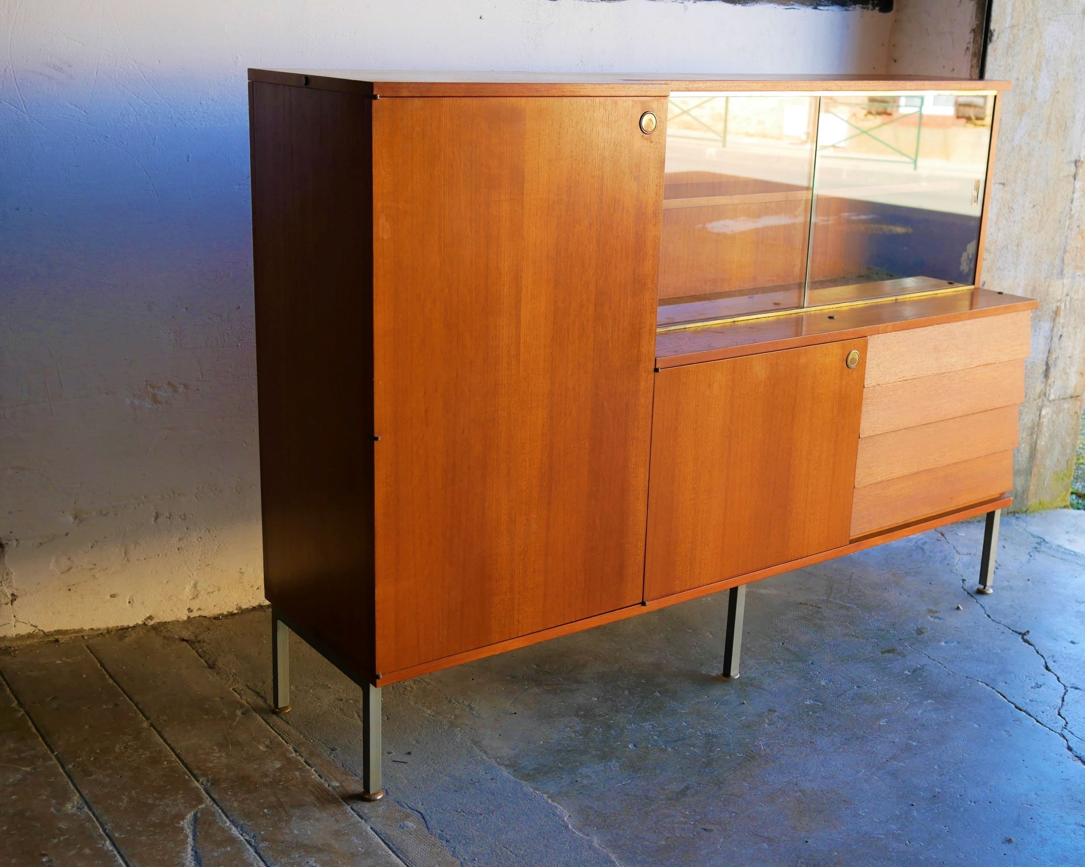 Buffet teak by L.Paolozzi for Monopoly, 50 years