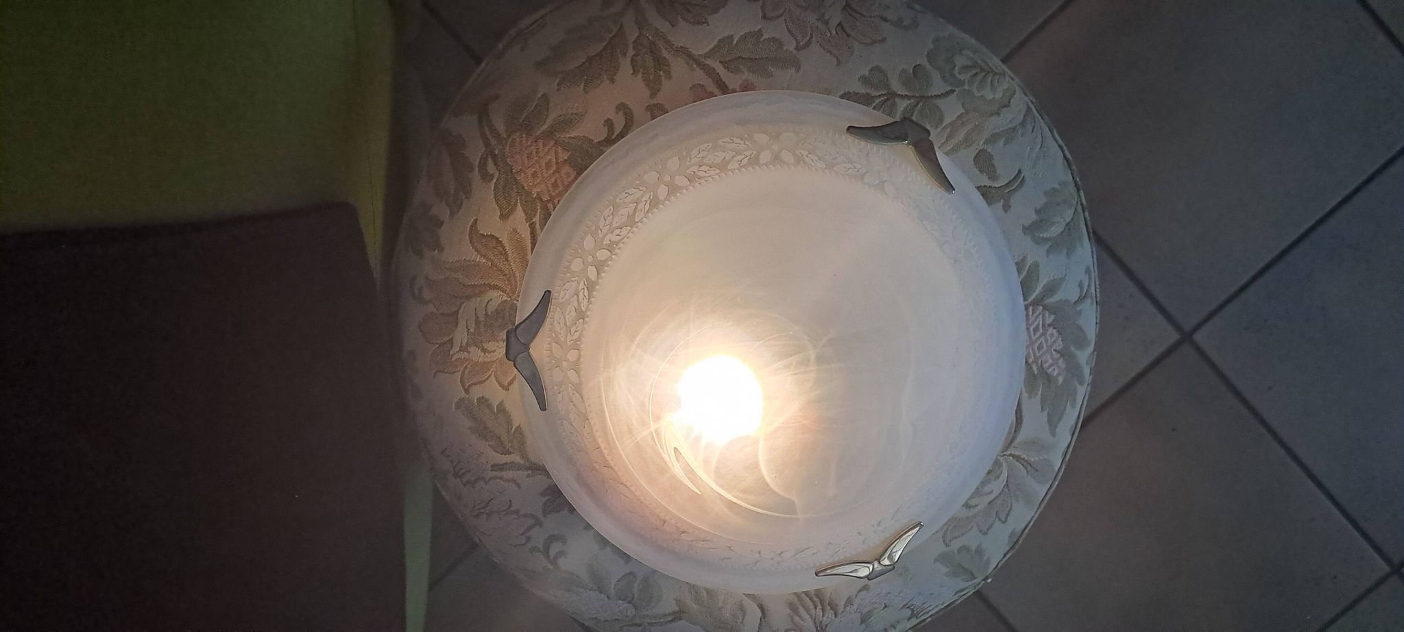 Lot de 2 appliques/plafonniers vintage