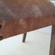 Pair of vintage leather armchairs
