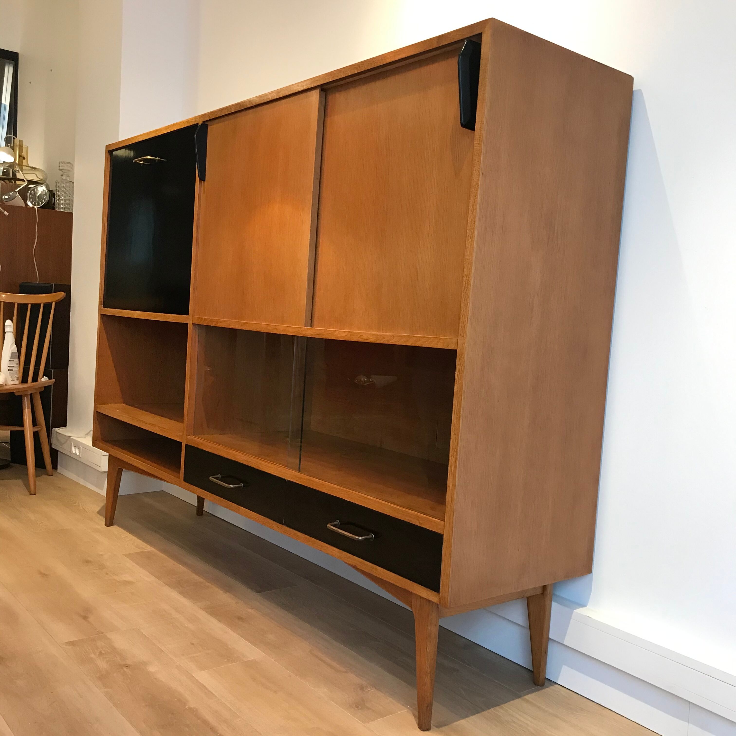 Buffet Bar vintage secretary of Charles Ramos France 1960