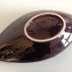 Empty pocket in chocolate color cermal by Jasba / vintage 60s-70s