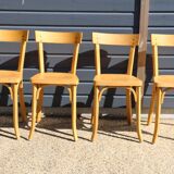 8 chaises baumann n°21 hêtre clair