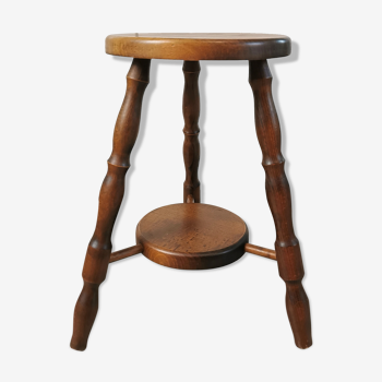 Vintage tripod stool