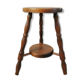Tabouret tripode vintage