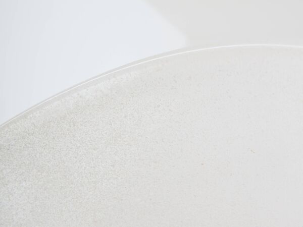 Grand vase Art Déco en verre dépoli de Karl Springer pour Seguso 1980