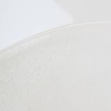 Large Art Deco frosted glass vase by Karl Springer for Seguso 1980