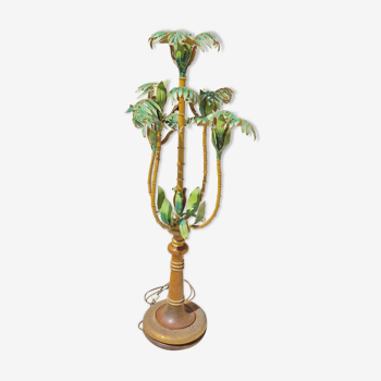 Palm metal lamp 1950