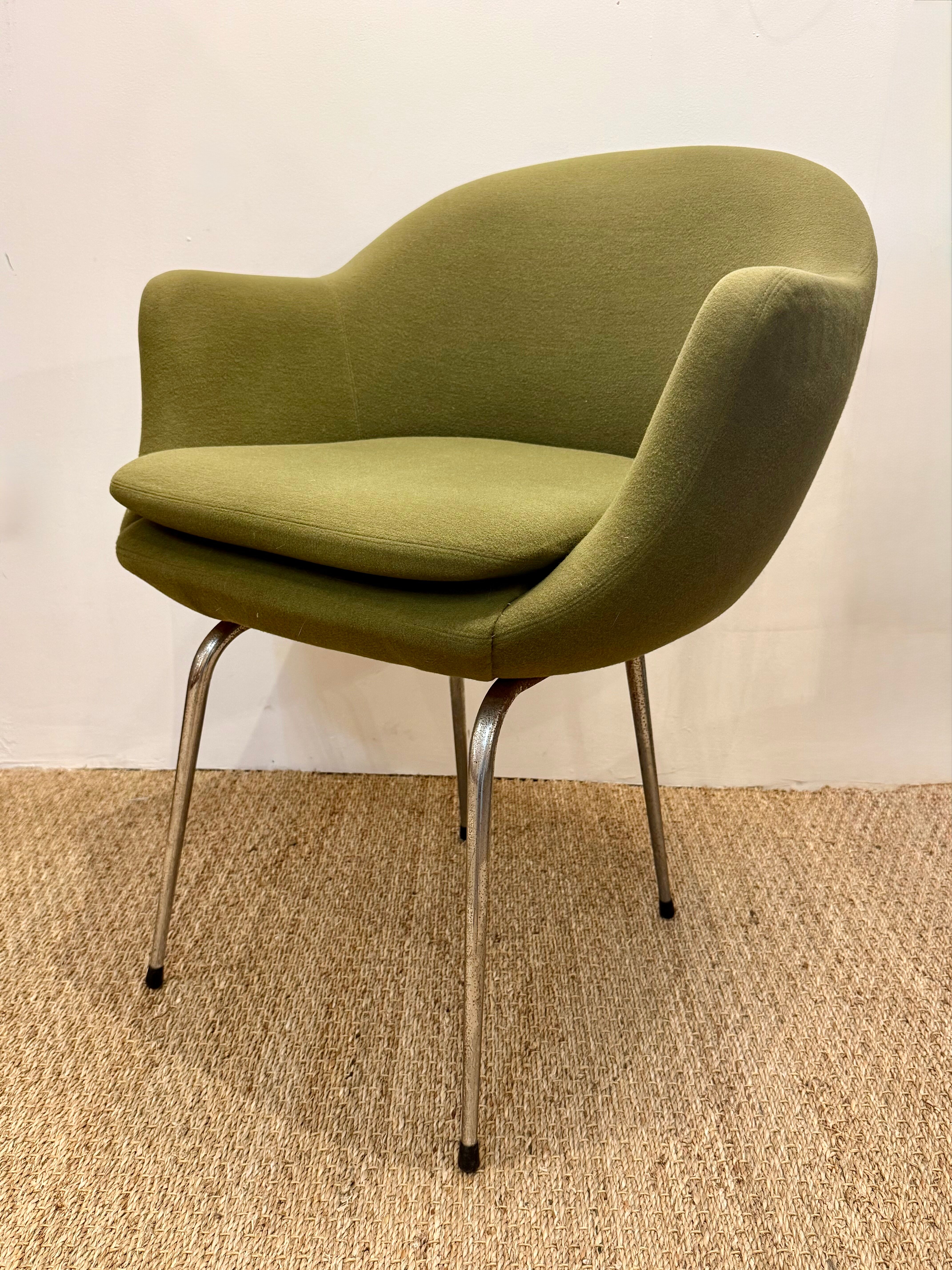 Vintage green armchair