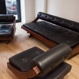 Vintage sofa with 2 arm chairs by Gianni Songia for Sormani