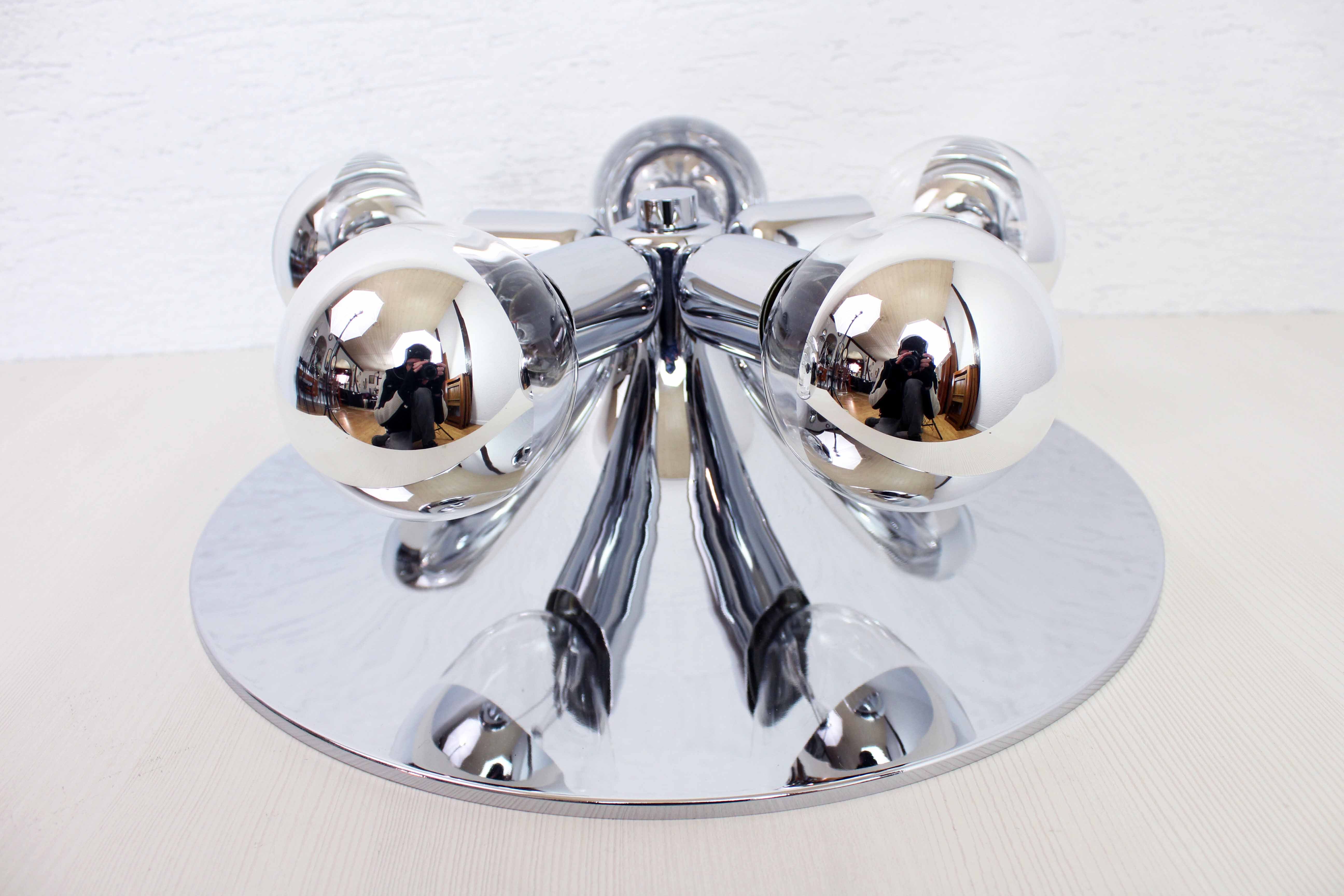 Ceiling sputnik Hustadt Leuchten