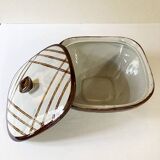 Ceramic vegetable dish from Lunéville-Badonviller