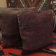 Vintage Brown Stripped Wool Cushion Cover- 41x43cm