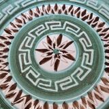 Large salad bowl by Robert Picault, signed