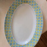 Three Golden Clover dishes, Digoin Sarreguemines