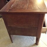 Old oak cabinet with drawer