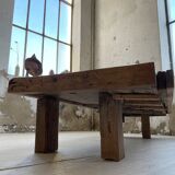 Brutally artisanal oak coffee table