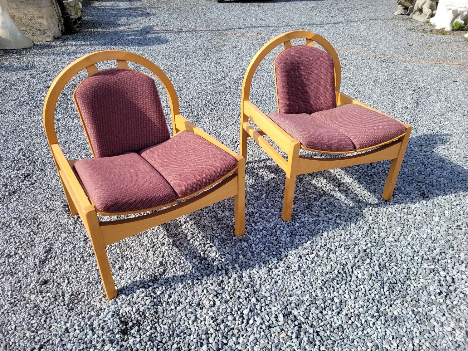 Paire de fauteuils Baumann des années 70