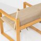 Chaise Safari de Børge Jensen pour Bernstorffsminde Møbelfabrik (Danemark, 197