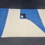 Berber carpet natural wool Morocco 3 x 2 m