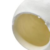 Vintage 1990 Alabaster Egg-Shaped Lamp - Soft Ambient Glow