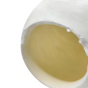 Vintage 1990 Alabaster Egg-Shaped Lamp - Soft Ambient Glow