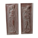 Bas relief nymphes grecques en terre cuite