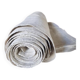 Antique French linen sheet – 19th century hand-woven hemp fabric (250×200 cm)