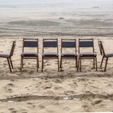 Upholstered “JAR” type chair set Bent Furniture Factory, Jasienica