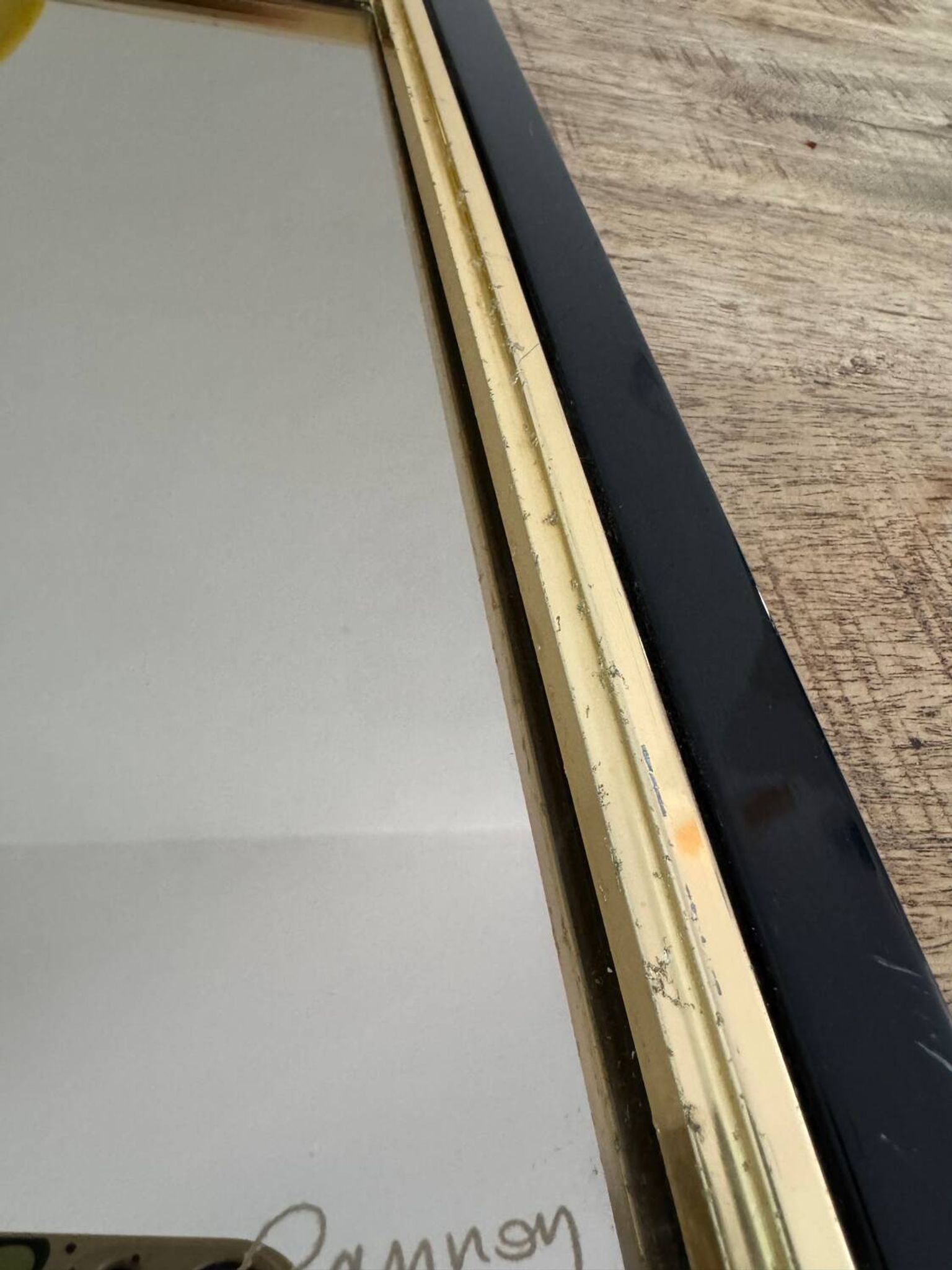 Vintage mirror frame