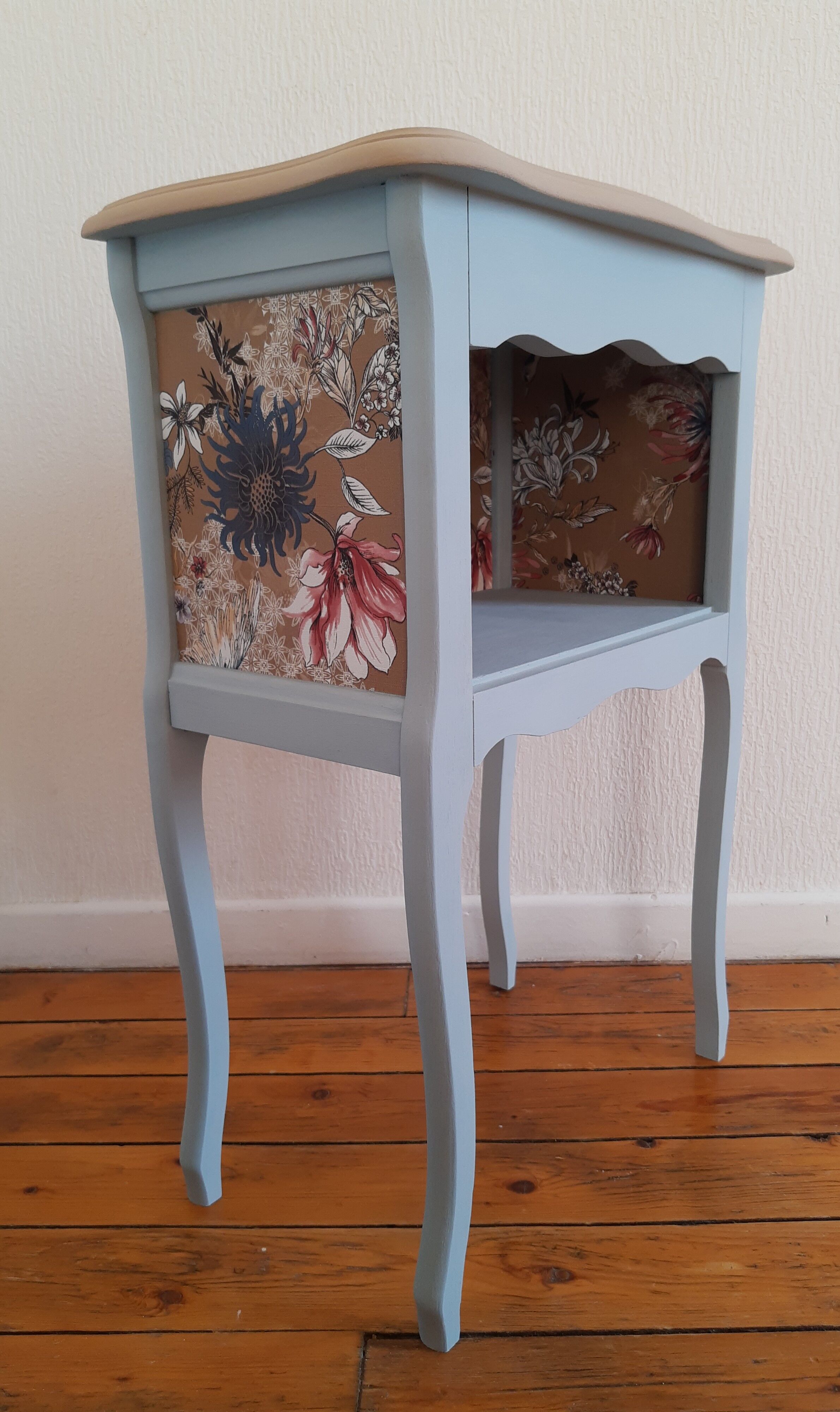 Revamped bedside table