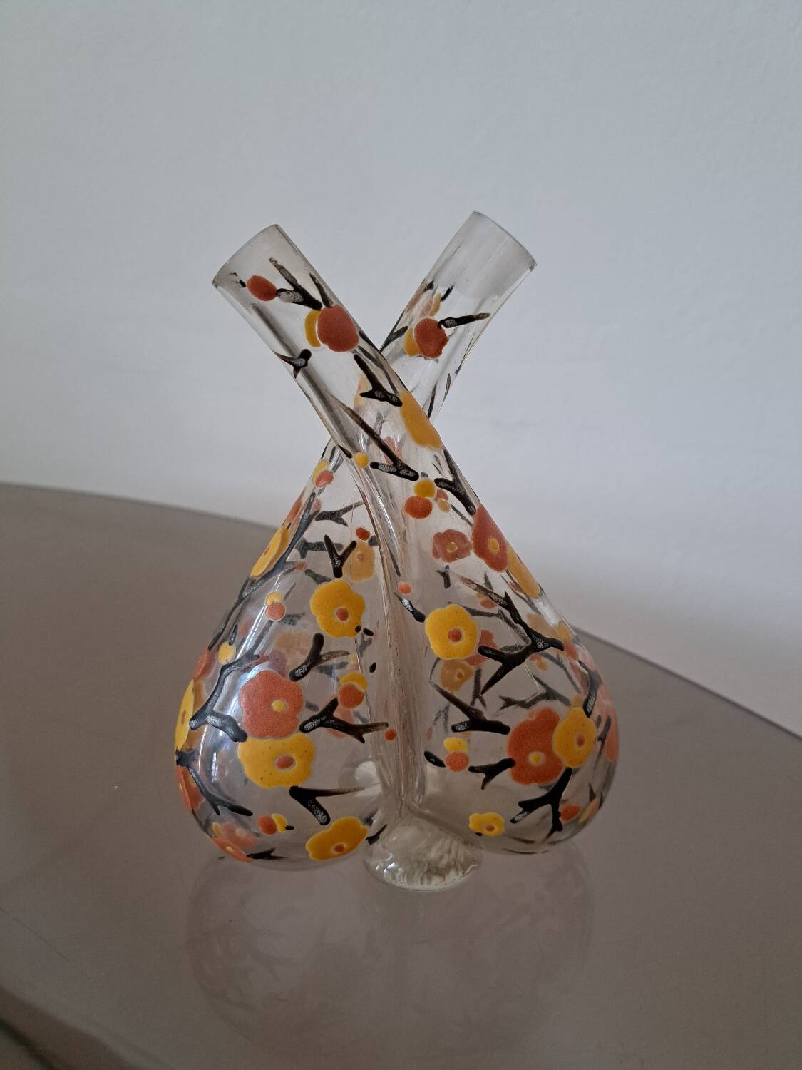 Small soliflore vase. Maison Delvaux Paris.