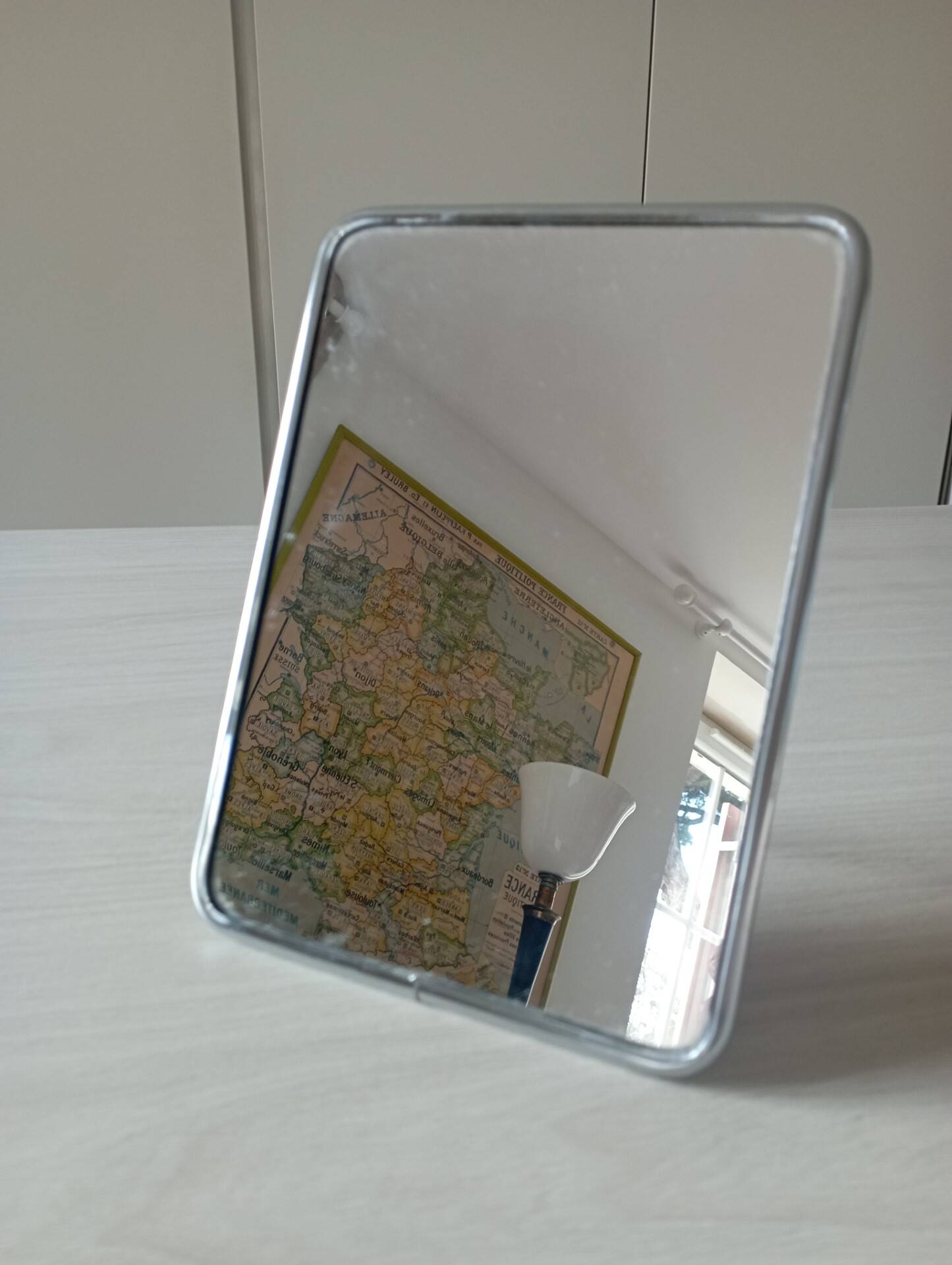 Vintage barber mirror