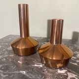 Designer candle holder duo