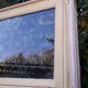 Wooden canopy 3 windows with bellows and abbatant
