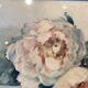 Tableau ancien, nature morte aux roses, XX siècle