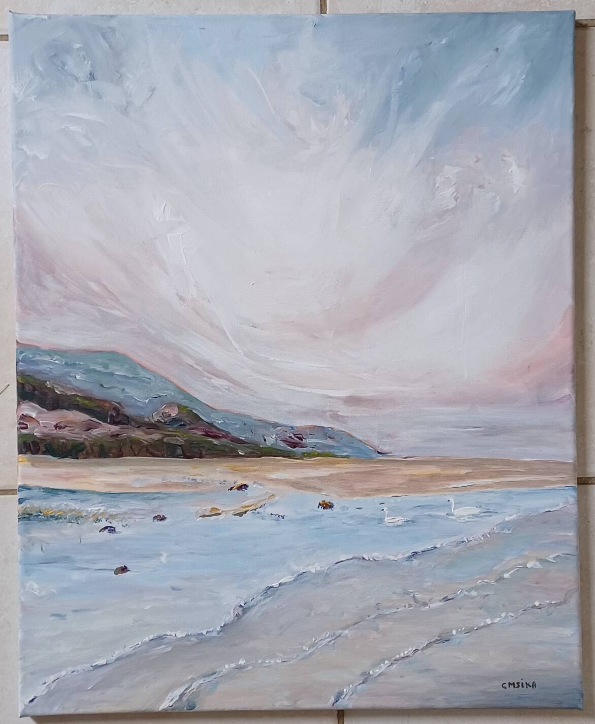 Seascape, Honfleur, Butin beach