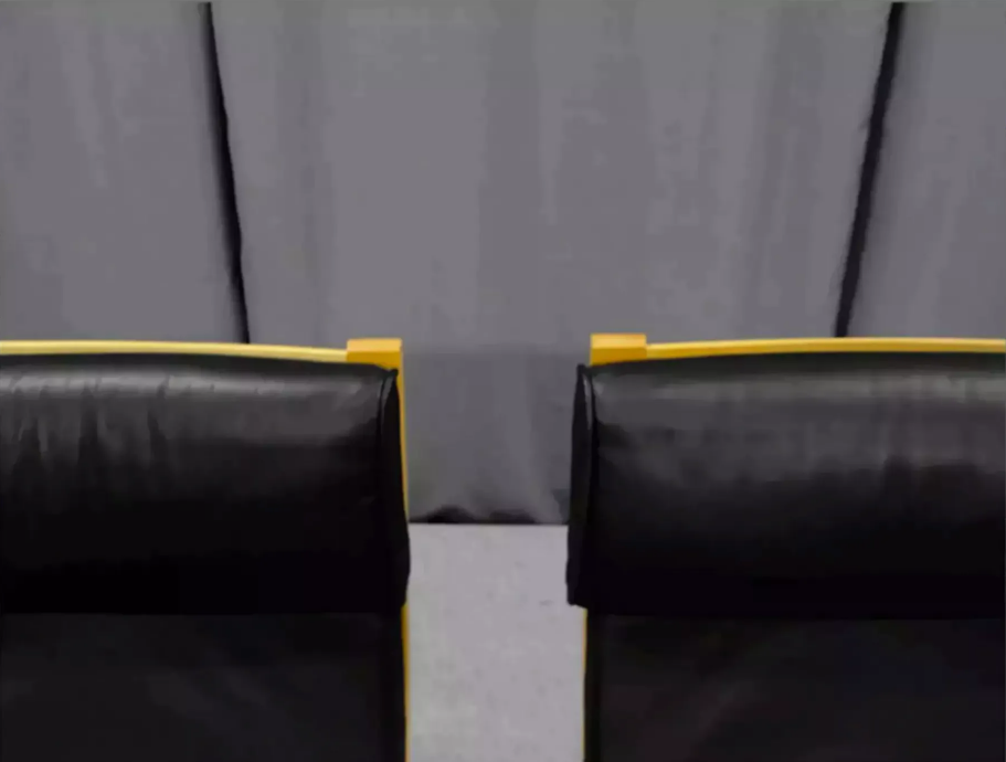 Pair of leather armchairs 1970